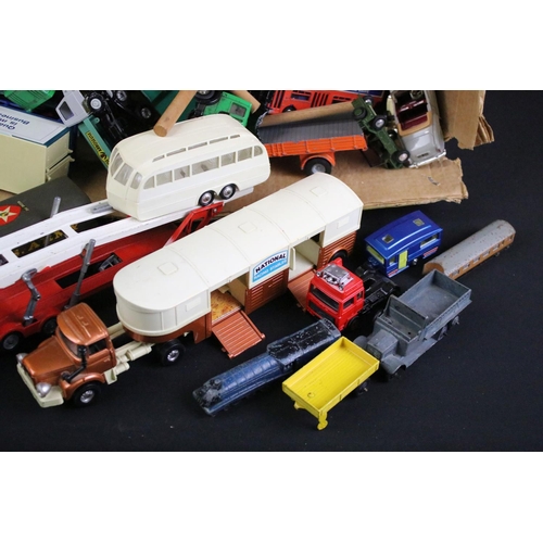 1193 - Collection of Mid 20th C onwards diecast & plastic models to include Tekno, Corgi, Dinky, No Rev, Ma... 