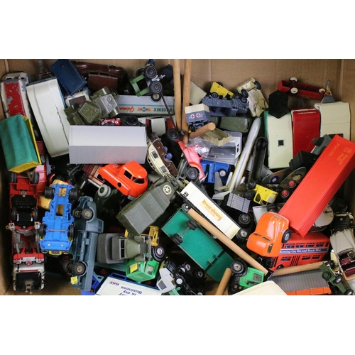 1193 - Collection of Mid 20th C onwards diecast & plastic models to include Tekno, Corgi, Dinky, No Rev, Ma... 