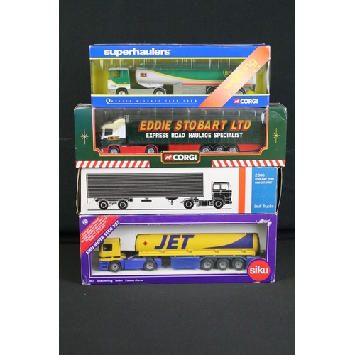 1197 - 15 Boxed diecast models to include Lion Car No 59 2800 Trekker met eurotrailer, 8 x Shell, 3 x Corgi... 