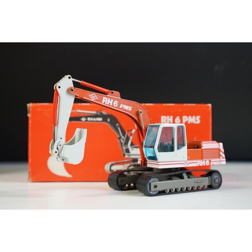 1180 - Seven boxed NZG construction diecast models to include No. 145 Atlas AB 2002 Swing Shovel Excavator,... 