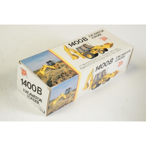 1181 - Four boxed NZG JCB construction diecast models to include No. 2771 JCB 1400B Excavator Loader, 2 x N... 