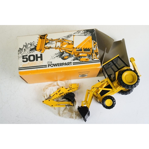 1183 - Seven boxed Conrad construction diecast models to include 2952 MF 50H loader, 2 x 3085 Ericsson Gira... 