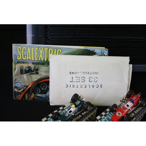 358 - Collection of Scalextric to include 4 x boxed slot cars (C82 Lotus, 3 x C81 Cooper), boxed / loose t... 