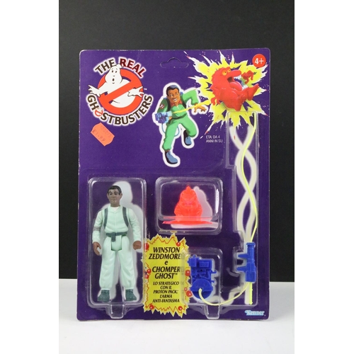 459 - Ghostbusters - Two original carded Kenner German The Real Ghostbusters figures to include Egon Speng... 