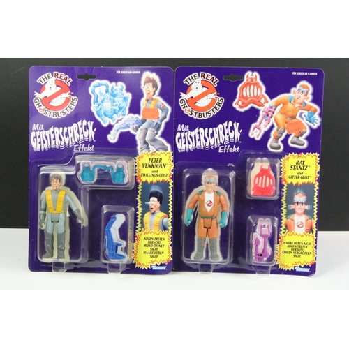 460 - Ghostbusters - Two original carded Kenner German The Real Ghostbusters figures to include Peter Venk... 