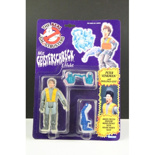 460 - Ghostbusters - Two original carded Kenner German The Real Ghostbusters figures to include Peter Venk... 