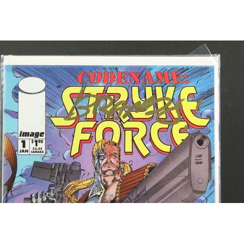 462 - Comics - Six signed Dynamics Forces comics to include Image Codename: Stryke Force (with coa), Image... 