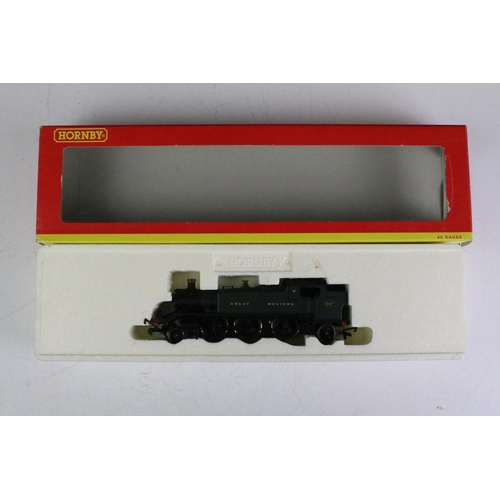 207 - Five boxed Hornby OO gauge locomotives to include R2937 GWR County of Cornwall No 1006, R2539 BR 0-4... 