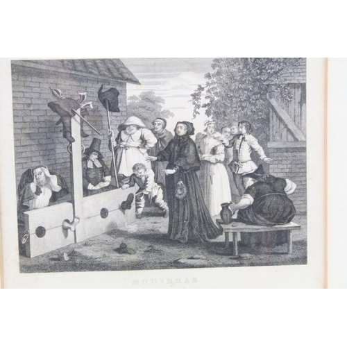 549 - Collection of engravings, comprising: after William Hogarth (1697 - 1764), a selection of plates fro... 