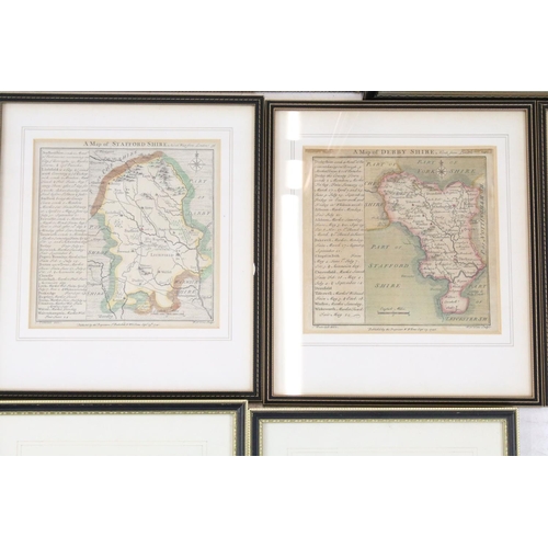 583 - Collection of maps, to include: John Ogilby, The Continuation of the Road from London to Holyhead, h... 