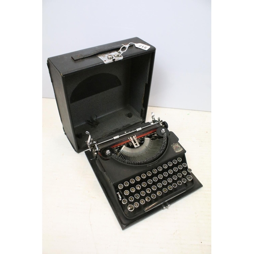 517 - Two cased Imperial typewriters