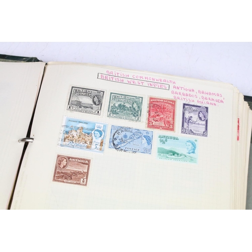 350 - A small box of mixed collectables to include a stamp album with contents, royal mint coin sets, clut... 