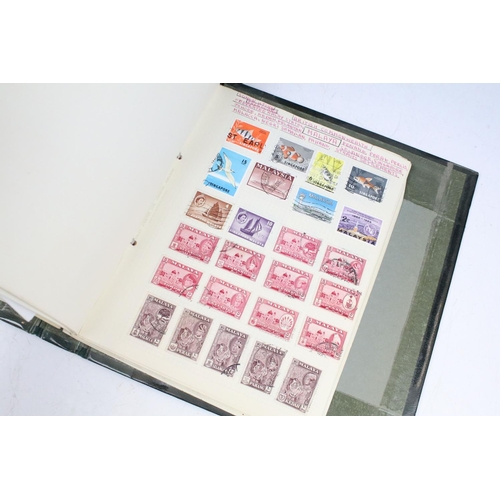 350 - A small box of mixed collectables to include a stamp album with contents, royal mint coin sets, clut... 