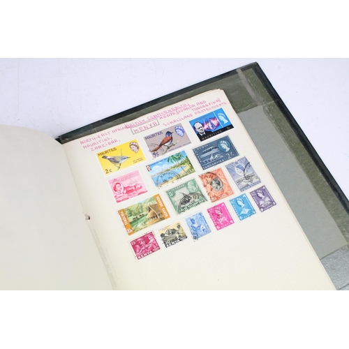 350 - A small box of mixed collectables to include a stamp album with contents, royal mint coin sets, clut... 