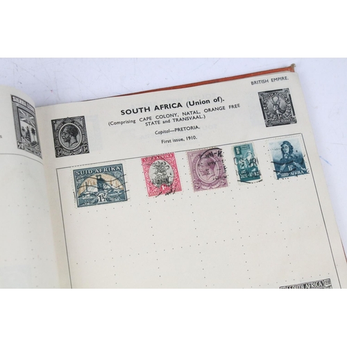 531 - A collection of British and world stamps within an album to include Queen Victoria Blue & Red exampl... 