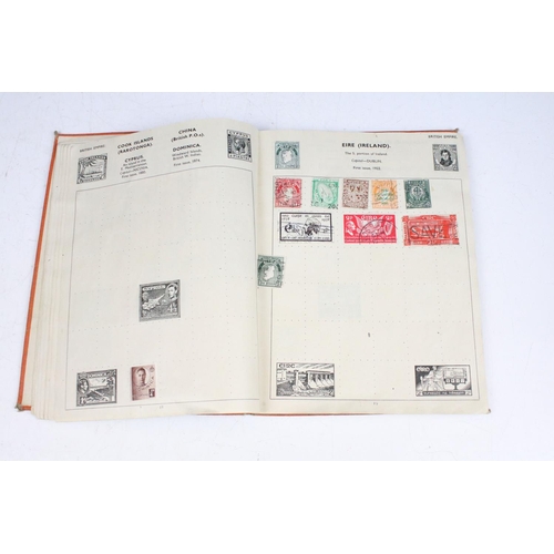 531 - A collection of British and world stamps within an album to include Queen Victoria Blue & Red exampl... 