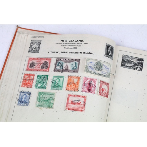 531 - A collection of British and world stamps within an album to include Queen Victoria Blue & Red exampl... 