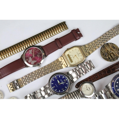 385 - Collection of watches and parts to include Yonger & Bresson, Casio etc