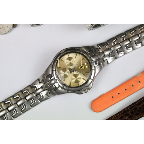 385 - Collection of watches and parts to include Yonger & Bresson, Casio etc