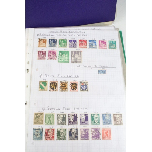 486 - Collection of British, Commonwealth & world stamps housed within nine albums, featuring Victorian ex... 