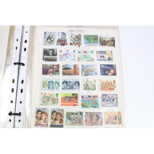 486 - Collection of British, Commonwealth & world stamps housed within nine albums, featuring Victorian ex... 