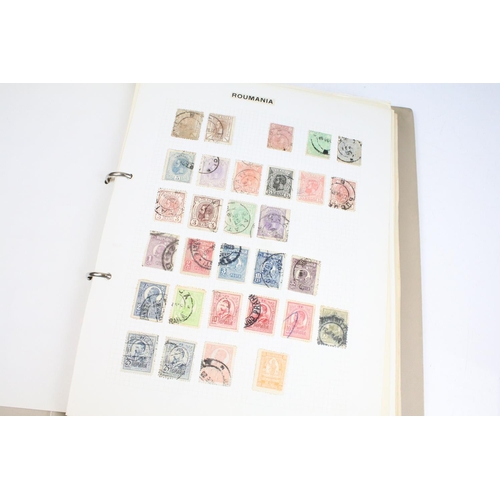 488 - Collection of Commonwealth & world stamps housed within two albums