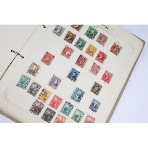 488 - Collection of Commonwealth & world stamps housed within two albums