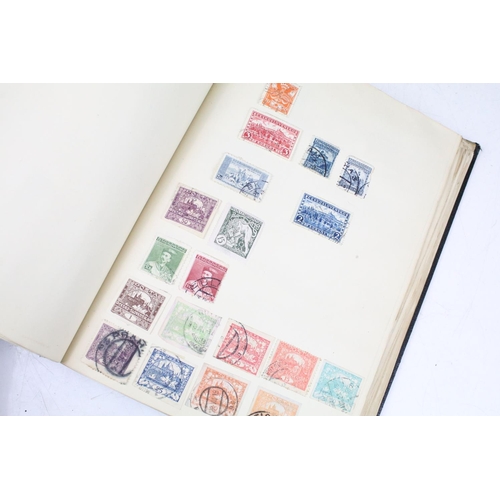 494 - Collection of British, Commonwealth & world stamps housed within four albums to include Victorian ex... 