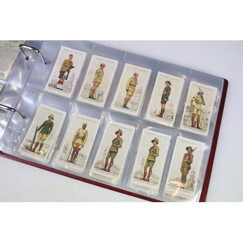 500 - Large collection of cigarette cards within albums, full & part sets, plus a tin of odds, the lot inc... 