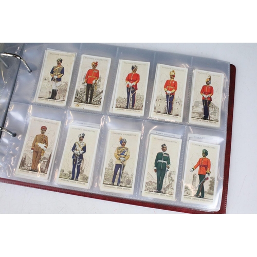 500 - Large collection of cigarette cards within albums, full & part sets, plus a tin of odds, the lot inc... 