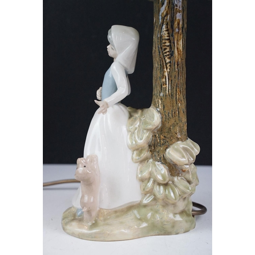 9 - Lladro Tired Friend, model 5812, 13cm high, Lladro Having a Ball, model 5813, 18cm high, Beswick fig... 