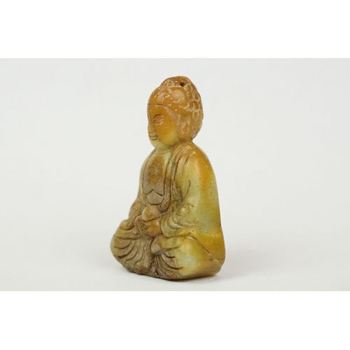 194 - Oriental jade buddha