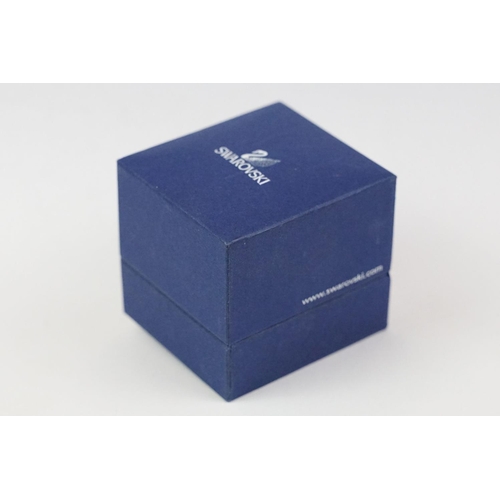 226 - Swarovski ring, boxed with certificate