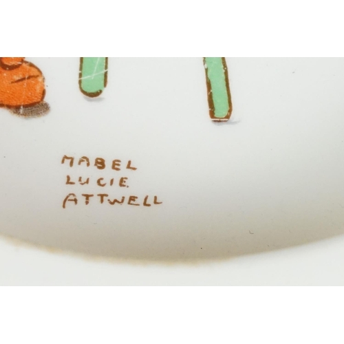 42 - Mabel Lucie Atwell baby's Plate / bowl by Shelley ' If I had a fairy .....', 21cm diameter