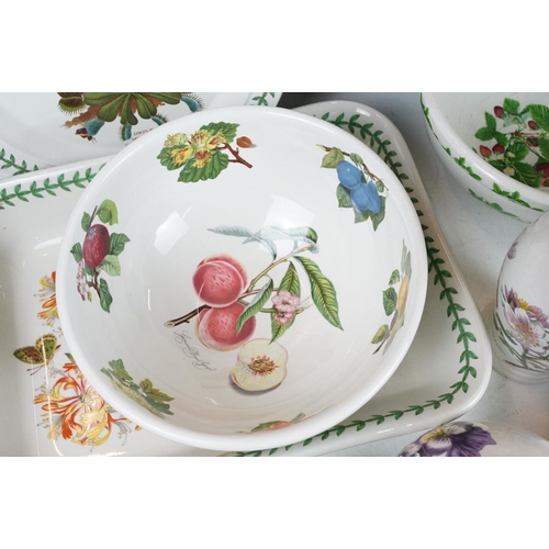 76 - Collection of Portmeirion ceramics to include The Botanic Garden, Pomona & Summer Strawberries, feat... 