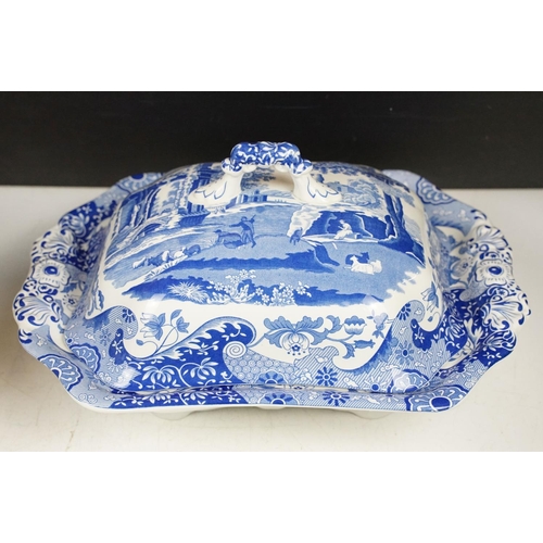 79 - Collection of Spode blue & white ceramics to include Spode Italian, The Signature Collection 'Gothic... 