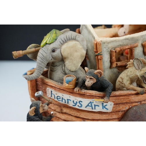 82 - Country Artists / Tuskers - The Adventure of Henry ' Henry & Henrietta Two by Two ' ltd edn sculptur... 