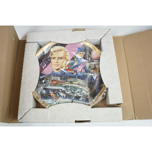 92 - Nine boxed Hamilton cabinet plates from the Thunderbirds ltd edn plate collection by Steve Kyte, tog... 