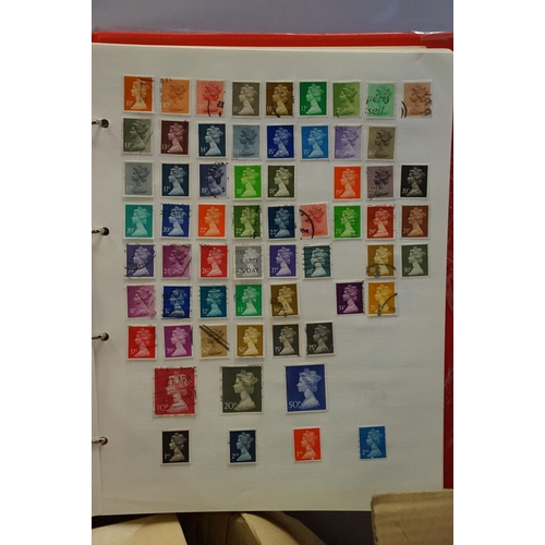 528 - Large collection of British, Commonwealth and World stamps within albums together with loose example... 