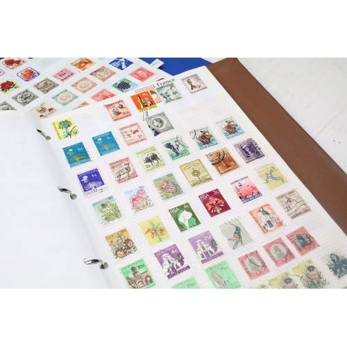 470 - Extensive collection of stamps and stamp collecting supplies housed within nine boxes, the lot to in... 