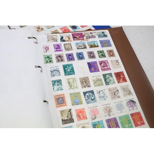 470 - Extensive collection of stamps and stamp collecting supplies housed within nine boxes, the lot to in... 