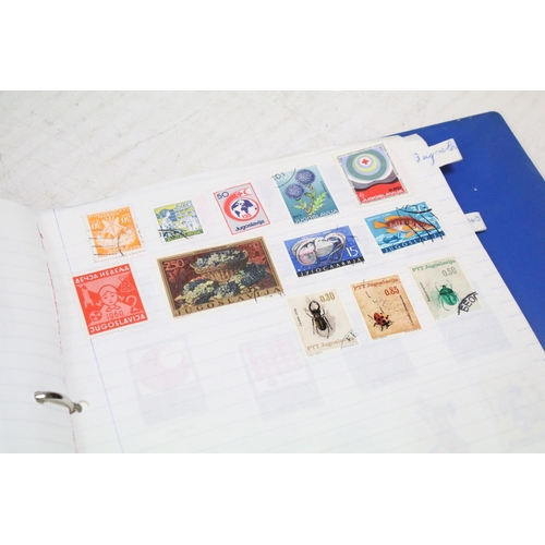 470 - Extensive collection of stamps and stamp collecting supplies housed within nine boxes, the lot to in... 