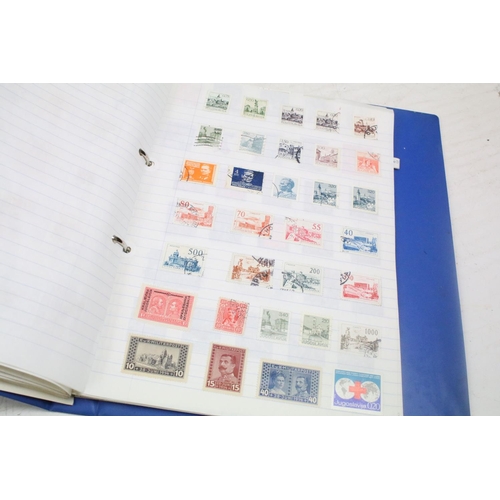 470 - Extensive collection of stamps and stamp collecting supplies housed within nine boxes, the lot to in... 