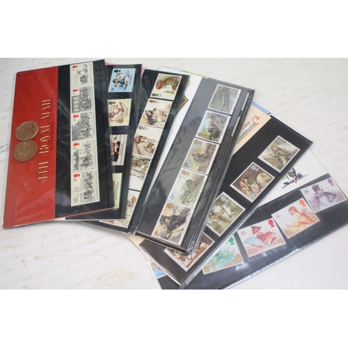 470 - Extensive collection of stamps and stamp collecting supplies housed within nine boxes, the lot to in... 