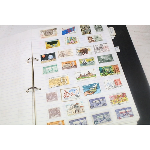 470 - Extensive collection of stamps and stamp collecting supplies housed within nine boxes, the lot to in... 