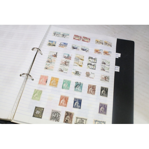 470 - Extensive collection of stamps and stamp collecting supplies housed within nine boxes, the lot to in... 