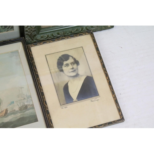 619 - Three Victorian photographs, comprising: young boy with flowers by John Griffiths, Sheerness, 13.5 x... 