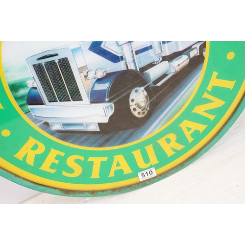 510 - Truck Drivers Restaurant light up sign, 90cm wide