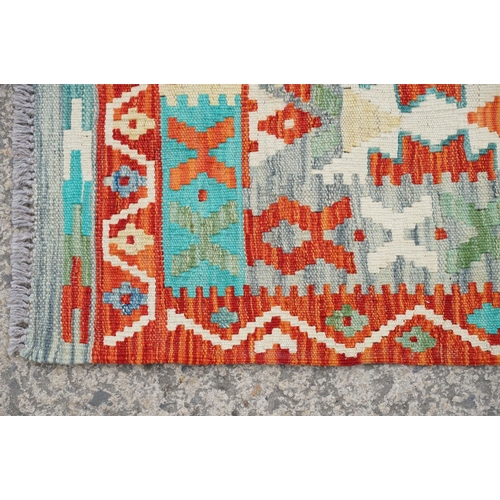 774 - Chobi Kilim rug, approx 150cm x 98cm