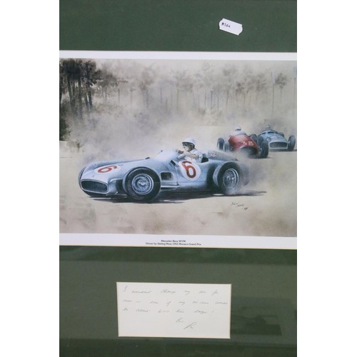 474 - A collection of framed and glazed Formula 1 / Motor Sport photographs and images, featuring signatur... 